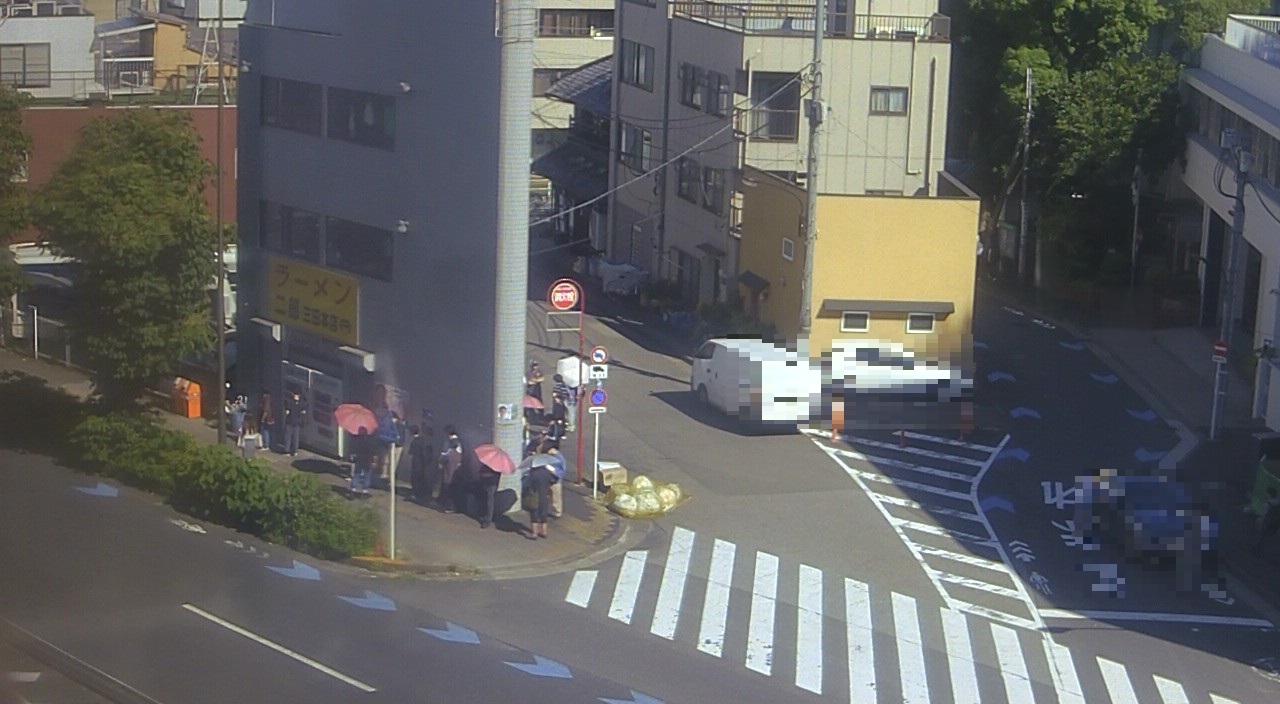 2026年6月17日ラーメン二郎三田本店の並び