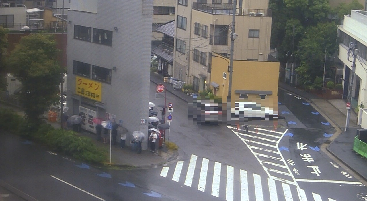 2026年6月25日ラーメン二郎三田本店の並び