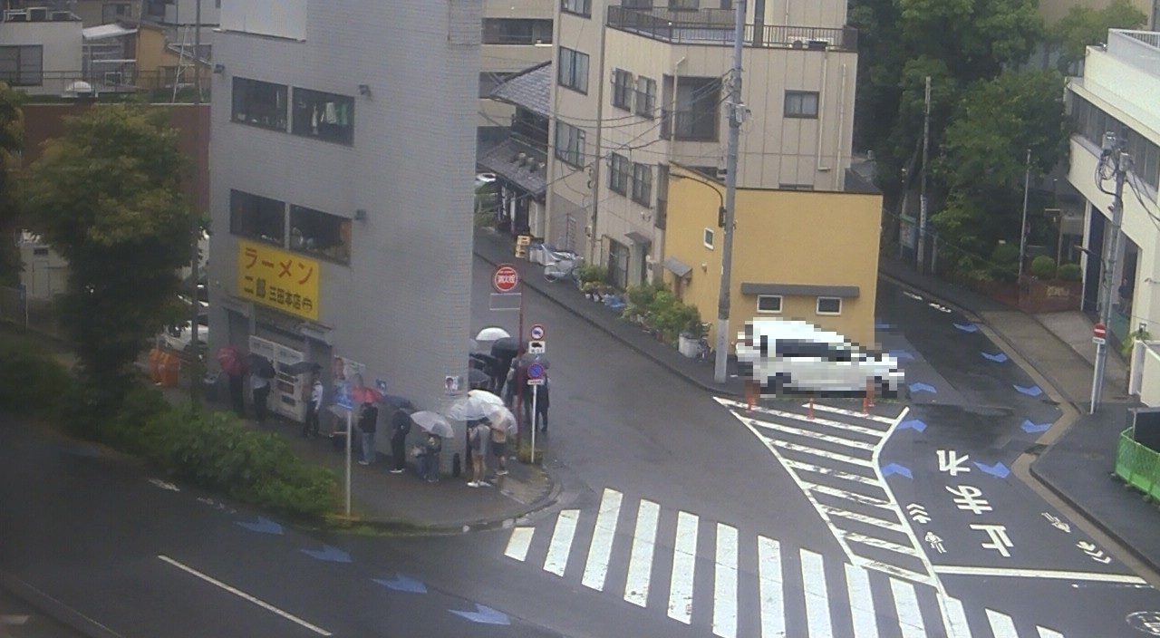 2026年6月29日ラーメン二郎三田本店の並び