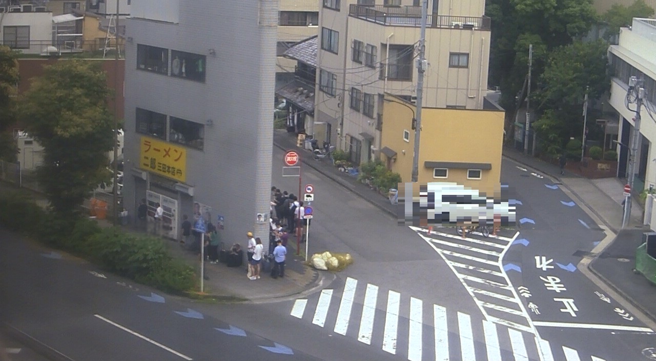 2026年6月30日ラーメン二郎三田本店の並び
