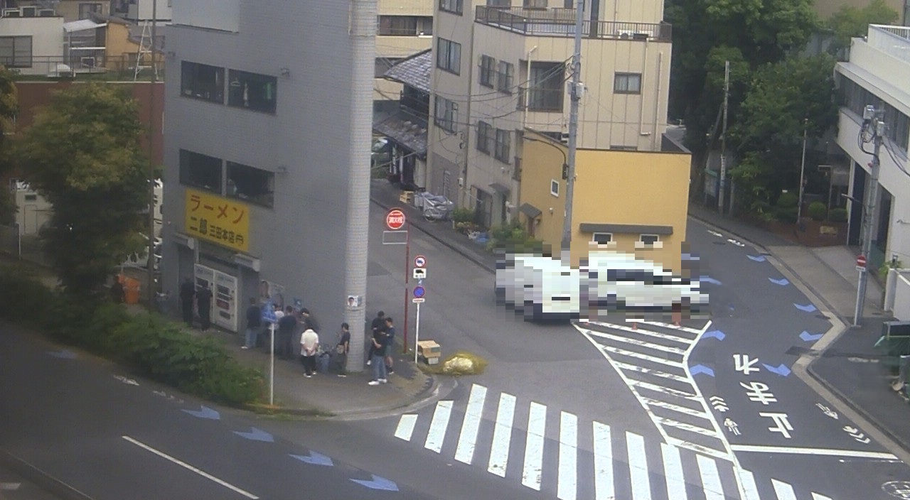 2026年7月1日ラーメン二郎三田本店の並び