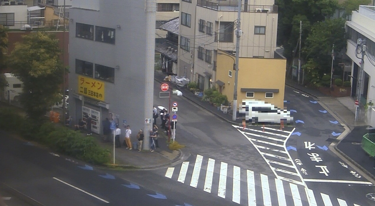 2026年7月3日ラーメン二郎三田本店の並び