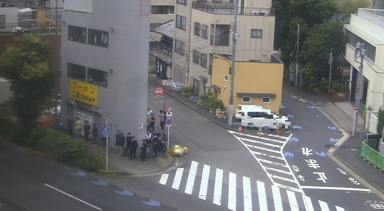 2026年7月7日ラーメン二郎三田本店の並び