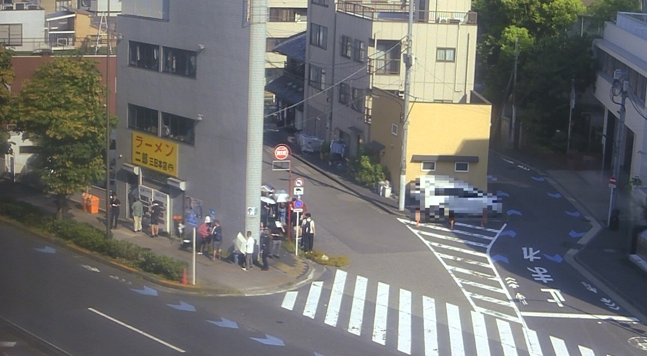 2026年8月24日ラーメン二郎三田本店の並び