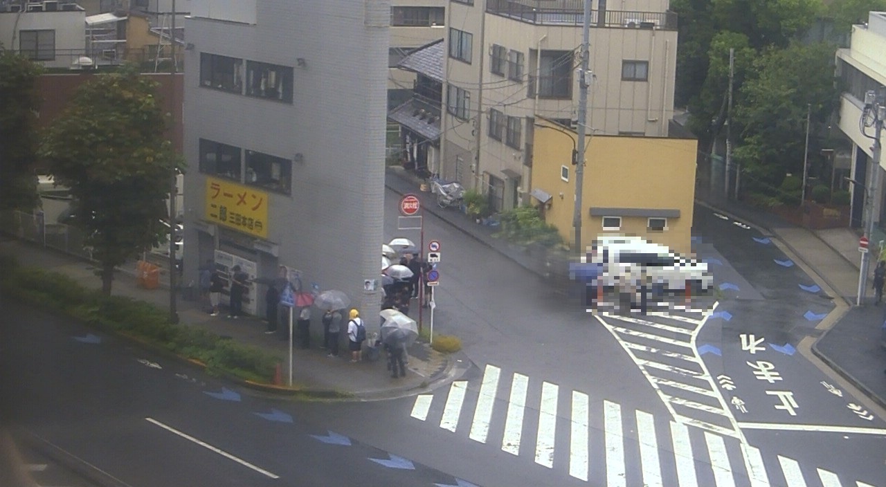 2026年9月10日ラーメン二郎三田本店の並び