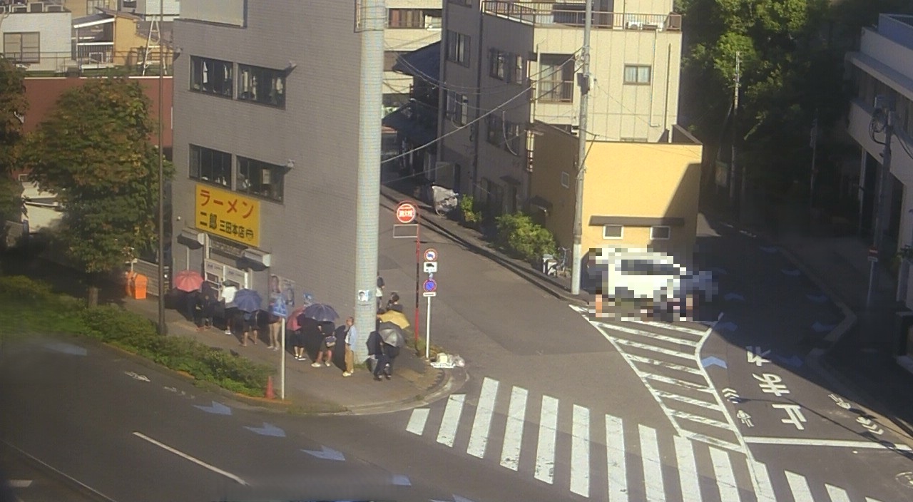 2026年9月14日ラーメン二郎三田本店の並び